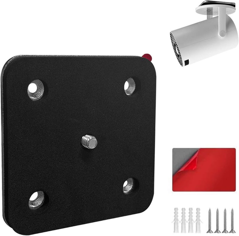 Chanvoo Drill Free Wall Mount Compatible with HY300PRO Mini Projector Ceiling Mount, HY300 PRO Accessories Aluminum Wall Mount Stand - Image 1